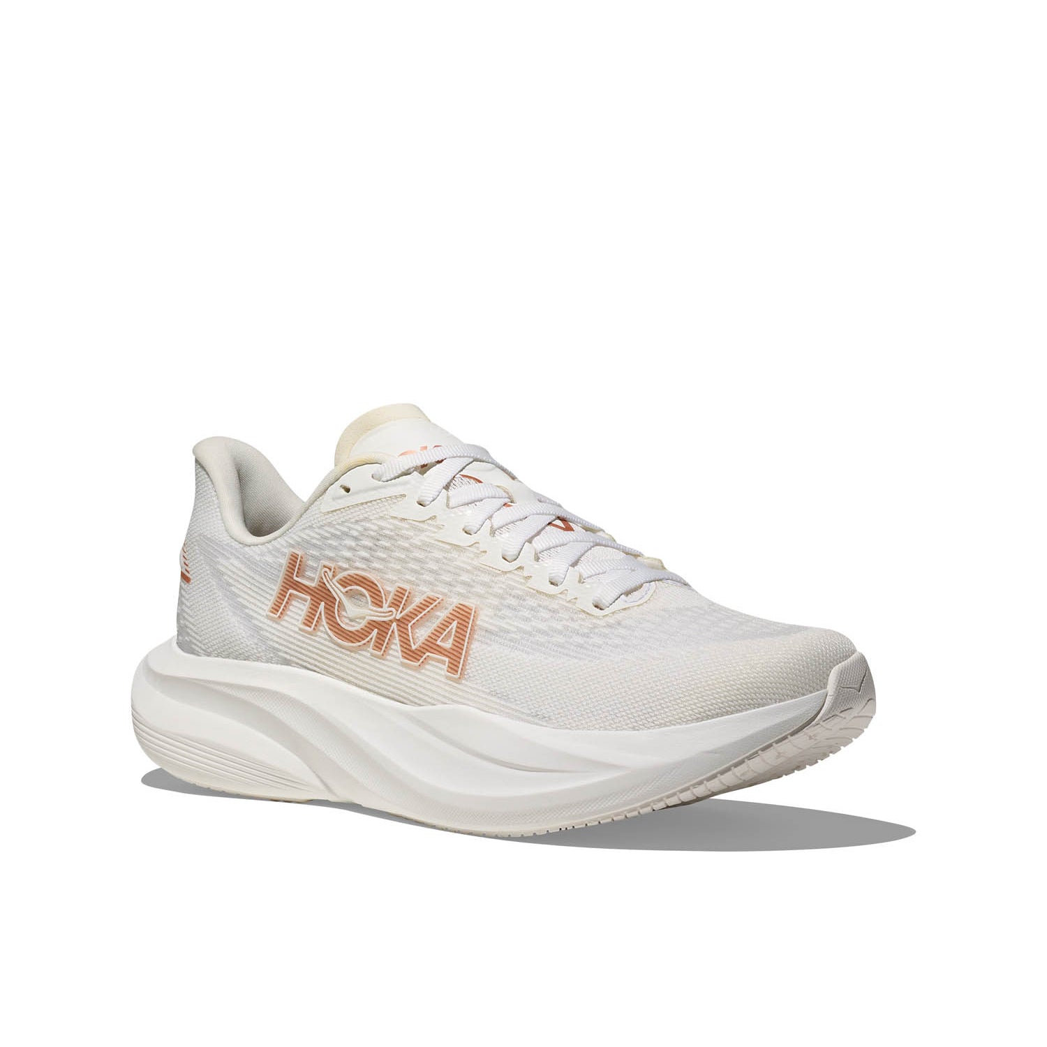 HOKA MACH 7 (Women's) FROST / ROSE GOLD