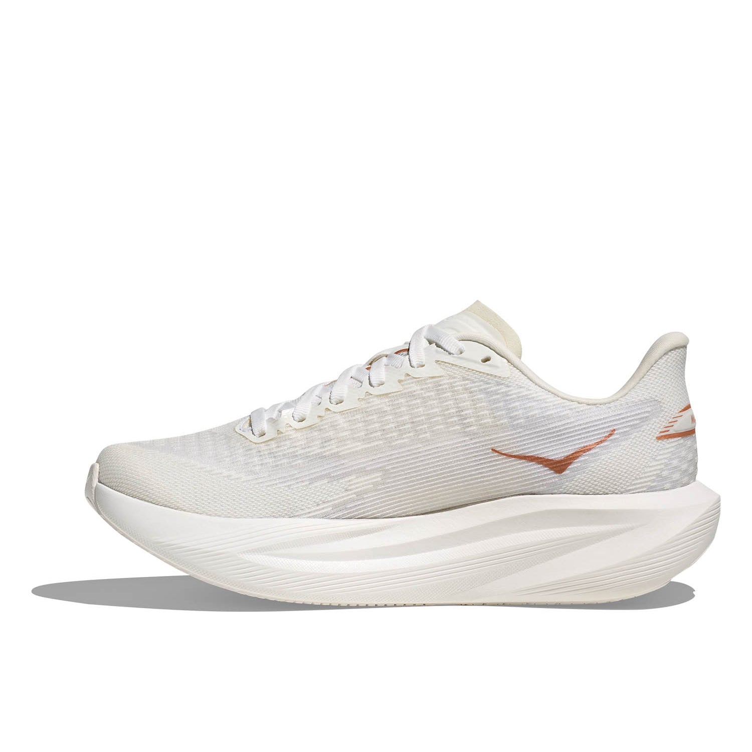 HOKA MACH 7 ホワイトスニーカー HOKA MACH 7 (Women's) FROST / ROSE GOLD – Runtrip Store