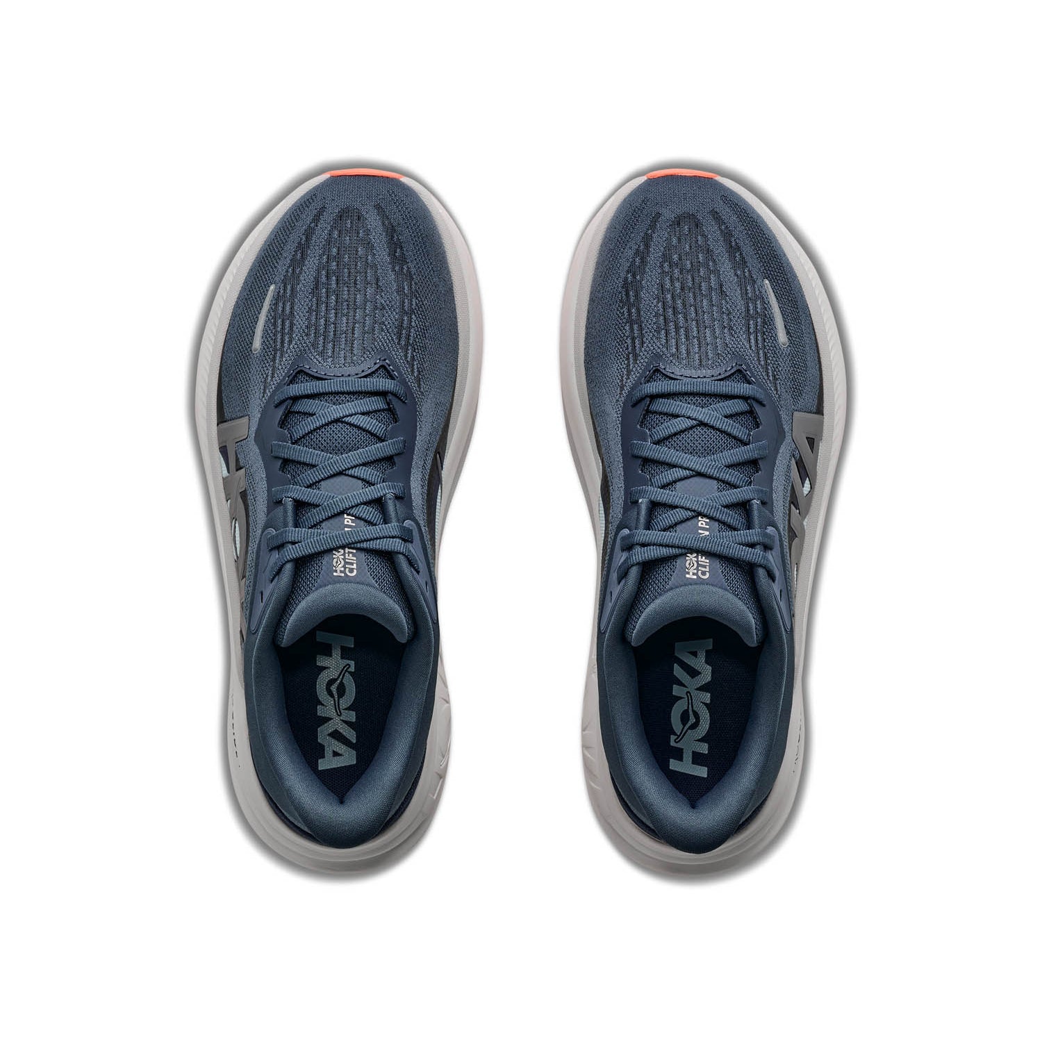 HOKA Clifton PRO (WOMENS) FADED NAVY / GLIMMERING BLUE