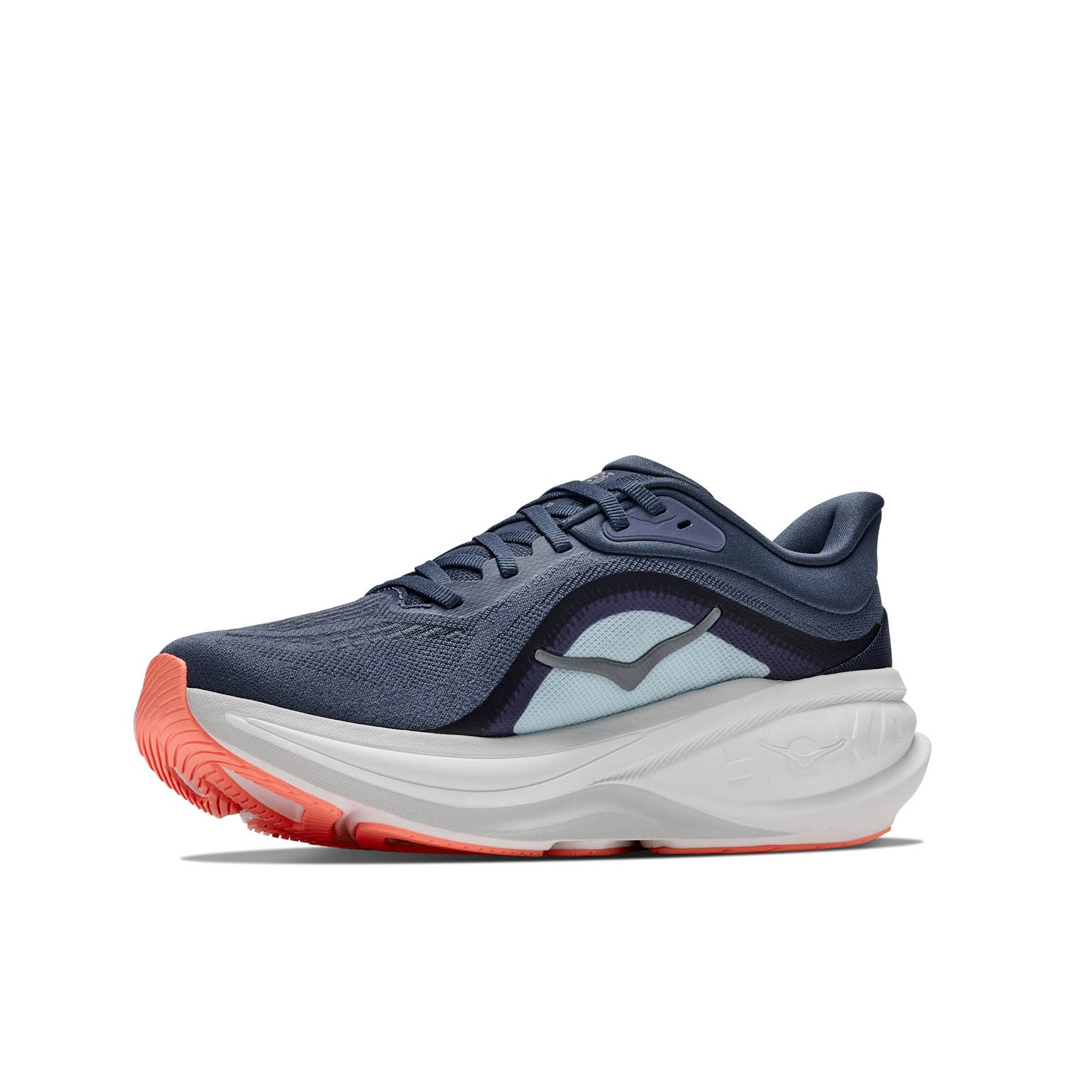 HOKA Clifton PRO (WOMENS) FADED NAVY / GLIMMERING BLUE