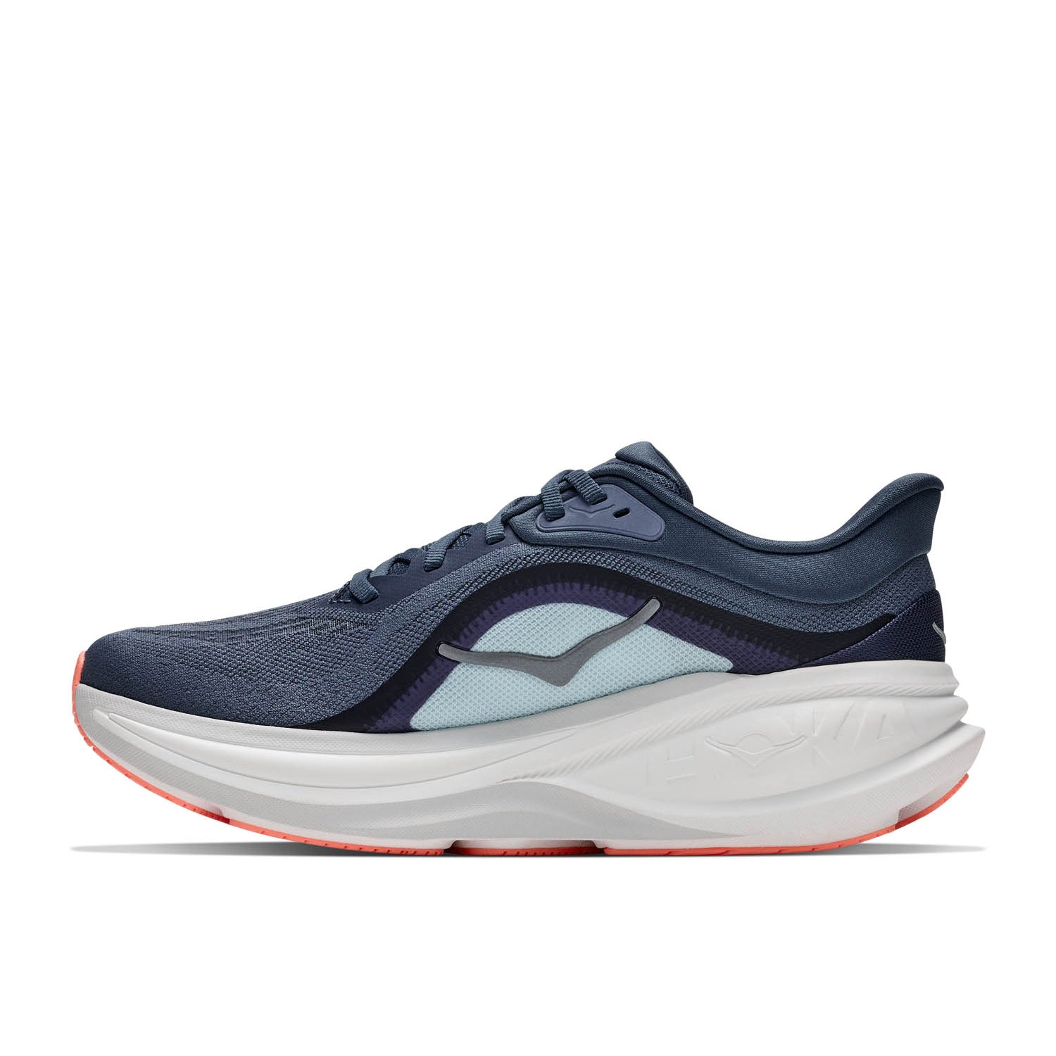 HOKA Clifton PRO (WOMENS) FADED NAVY / GLIMMERING BLUE