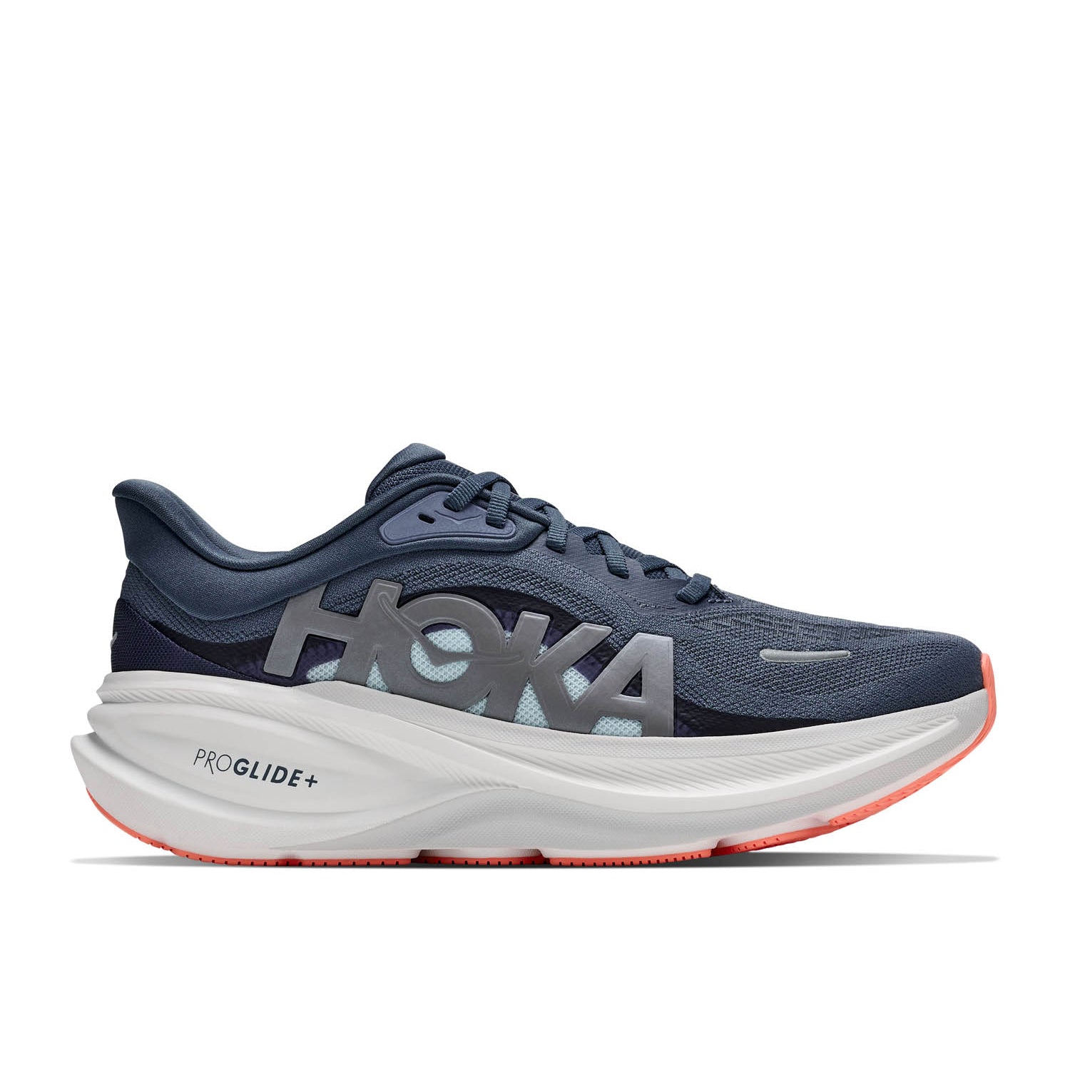 HOKA Clifton PRO (WOMENS) FADED NAVY / GLIMMERING BLUE