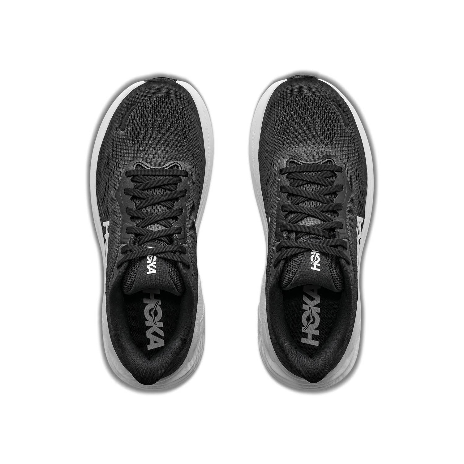 HOKA Clifton 11 (MENS) BLACK / WHITE