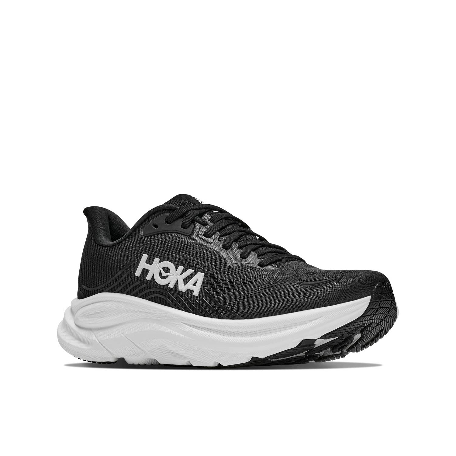 HOKA Clifton 11 (MENS) BLACK / WHITE