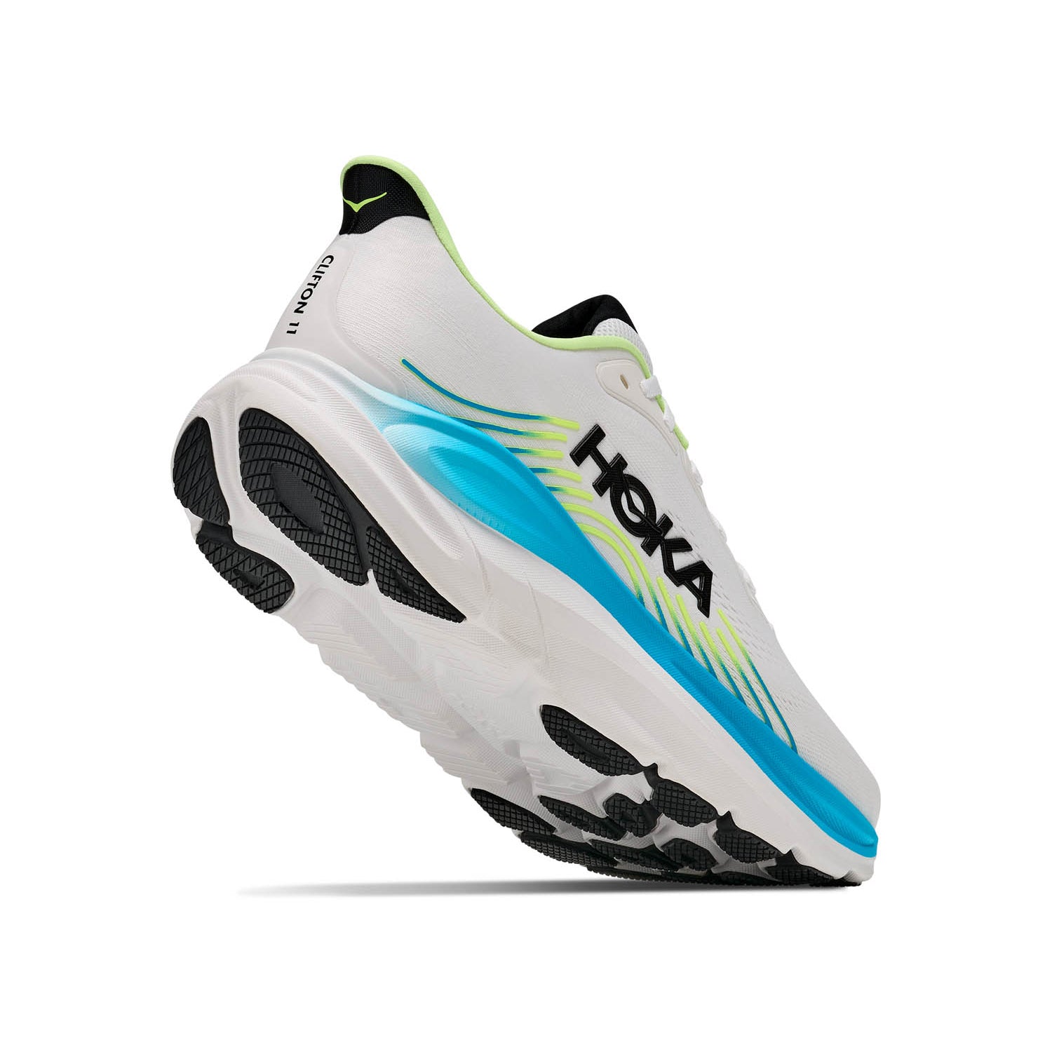 HOKA Clifton 11 (MENS) FROST / BLACK