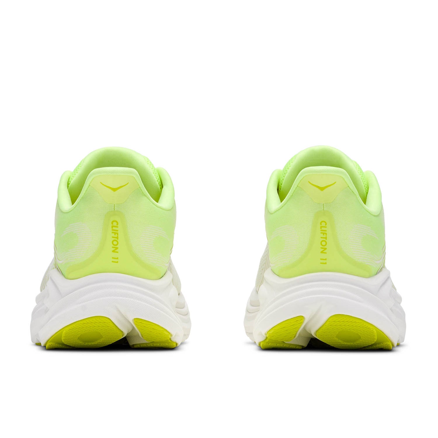 HOKA Clifton 11 (WOMENS) NEON YUZU / FROST