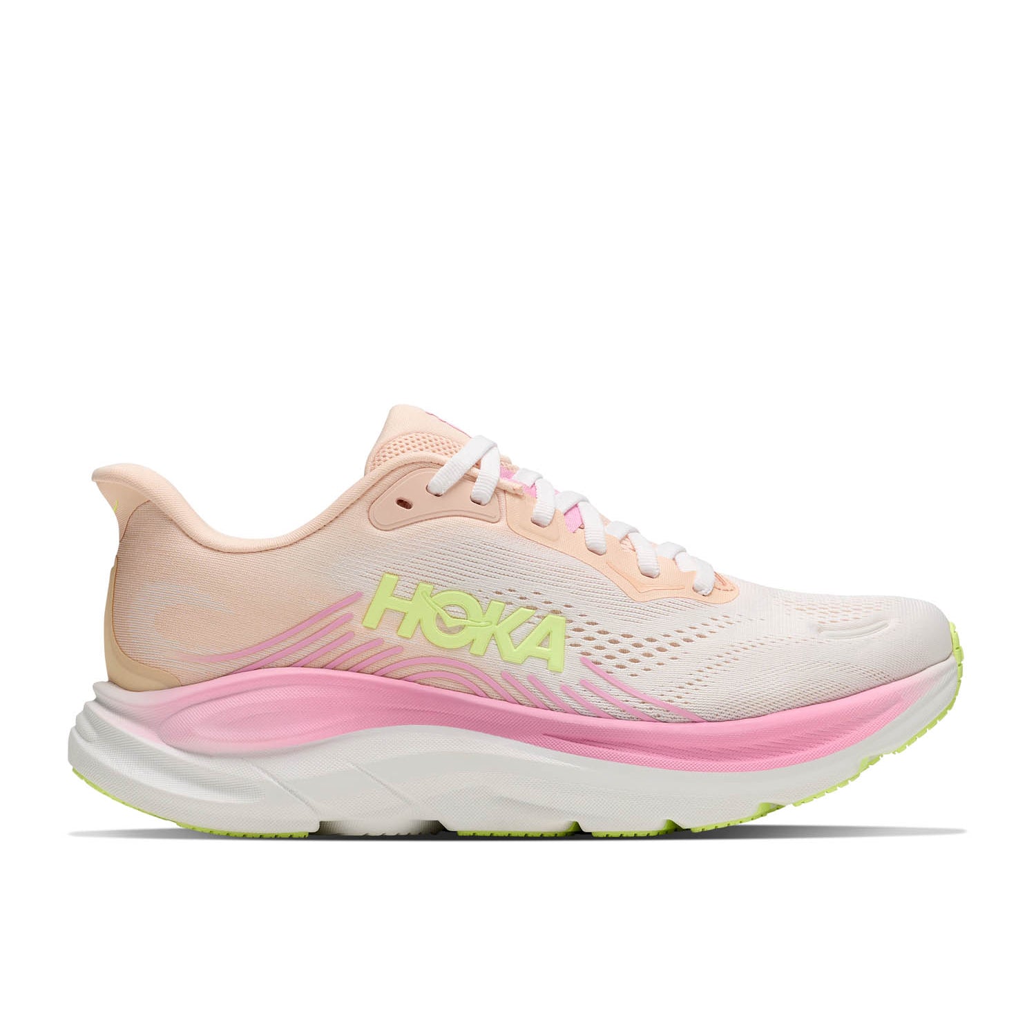 HOKA Clifton 11 (WOMENS) TANGERINE GLOW / WHITE