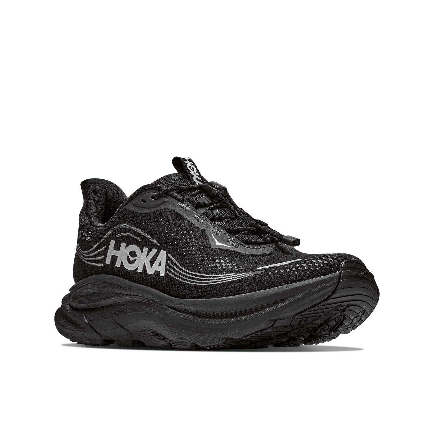 HOKA Clifton 11 GTX (MENS) BLACK / BLACK