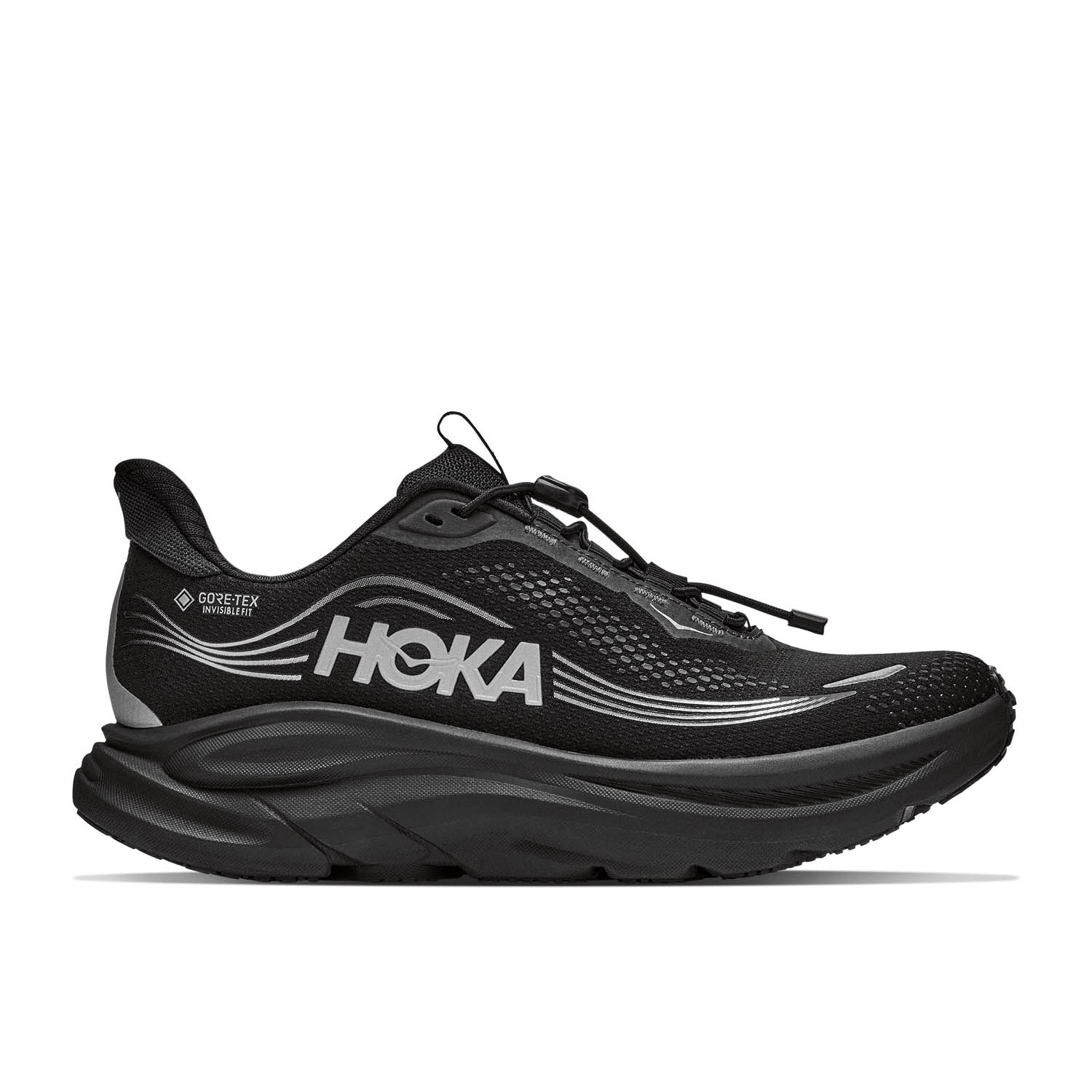HOKA Clifton 11 GTX (MENS) BLACK / BLACK