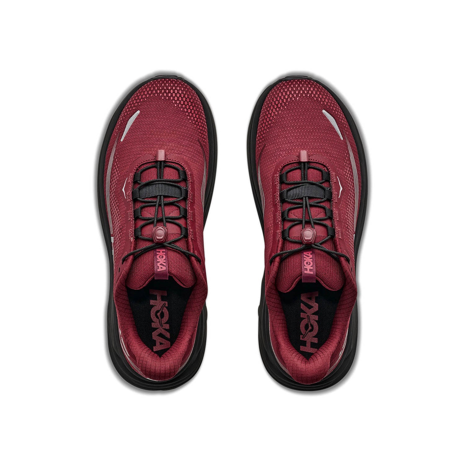 HOKA Clifton 11 GTX (MENS) VARSITY BURGUNDY / CARBON BLACK