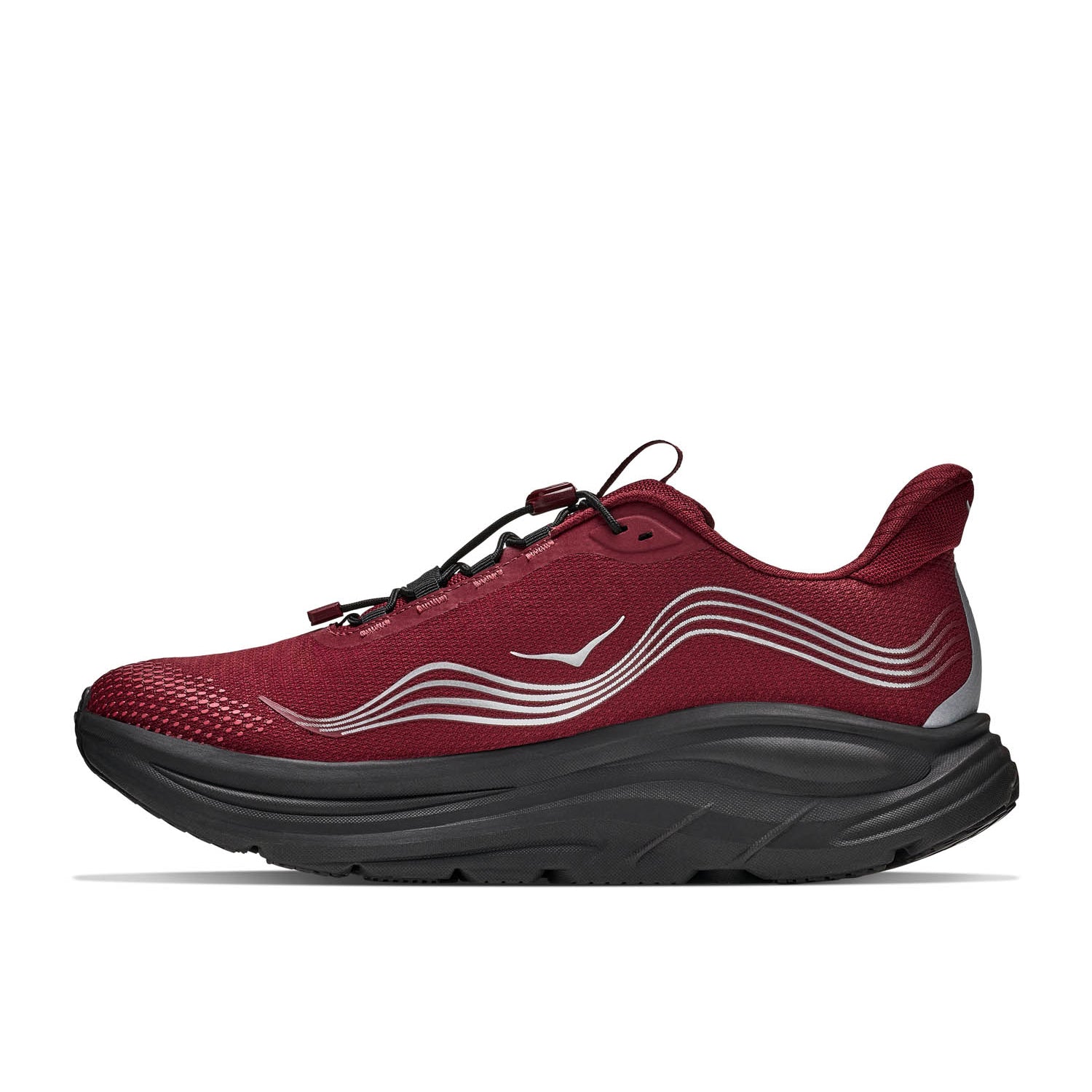 HOKA Clifton 11 GTX (MENS) VARSITY BURGUNDY / CARBON BLACK