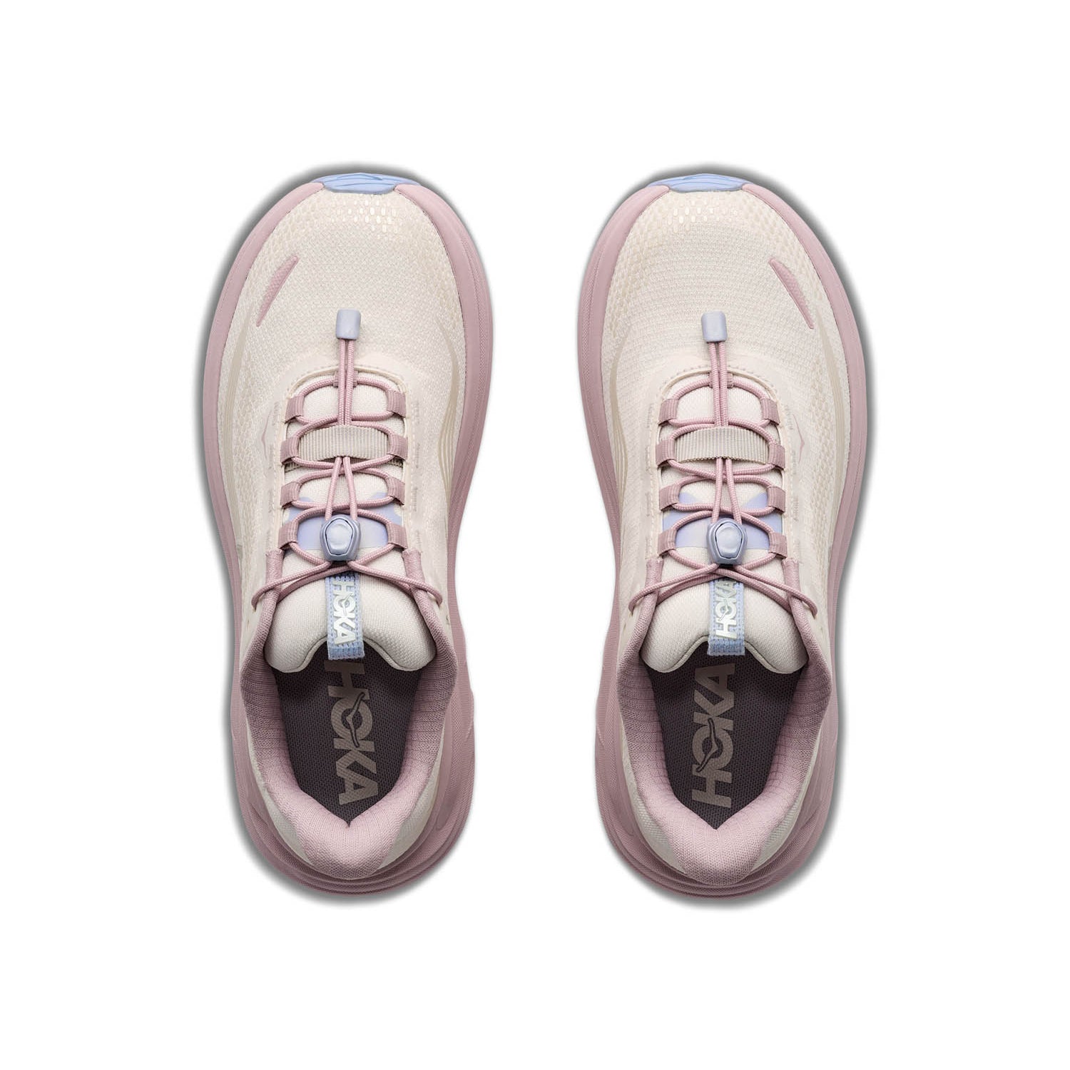 HOKA CLIFTON 11 GTX GLM (WOMENS) ALABASTER / PINK OPAL
