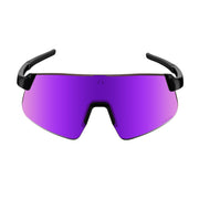 ALTALIST HAYATE R2 (Glossy Black Temple/Purple Mirror VIV20 Lens)