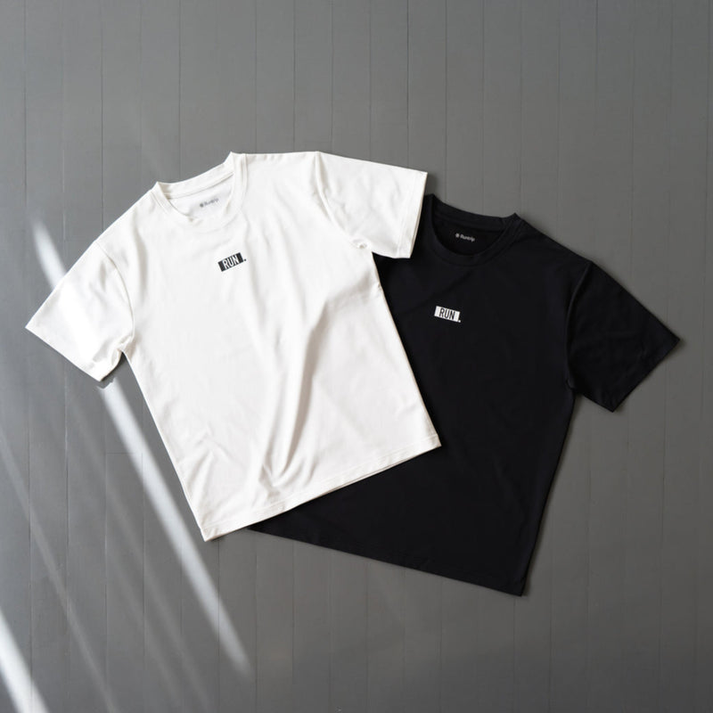 FIELDSENSOR 秒乾 Tee (Relaxed Fit) EAT DRINK SLEEP RUN / “STREET” RUN.