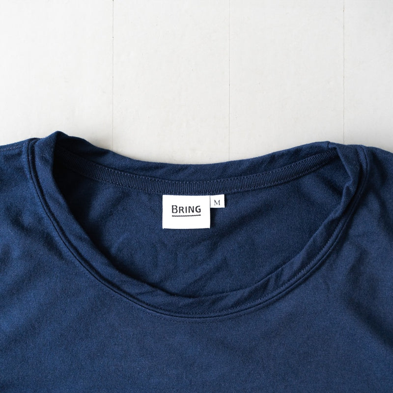 EAT DRINK SLEEP RUN / STREET Vertical Sleeve-less Tee (Navy)