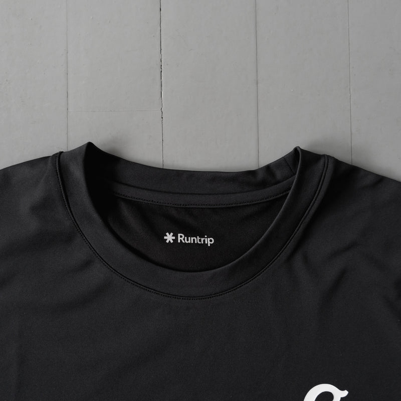 ChaosRunningClub FIELDSENSOR 秒乾 Tee (Black)