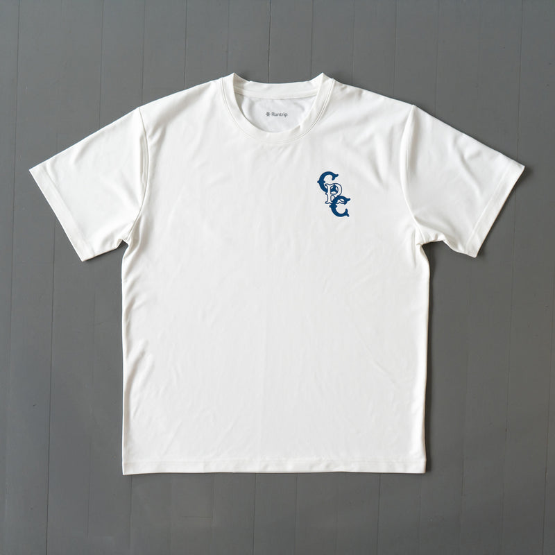 ChaosRunningClub FIELDSENSOR 秒乾 Tee (White)