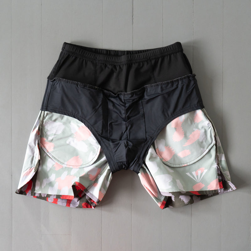 ランラジ × JINGER Running Short Pants (Unisex)