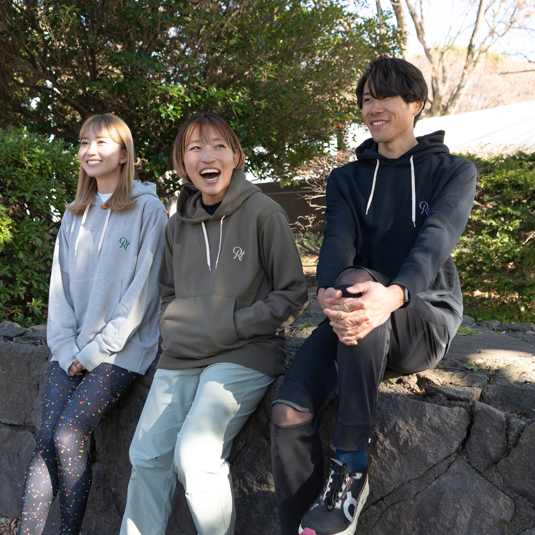 Rt Back Big Logo Hoodie (Khaki)