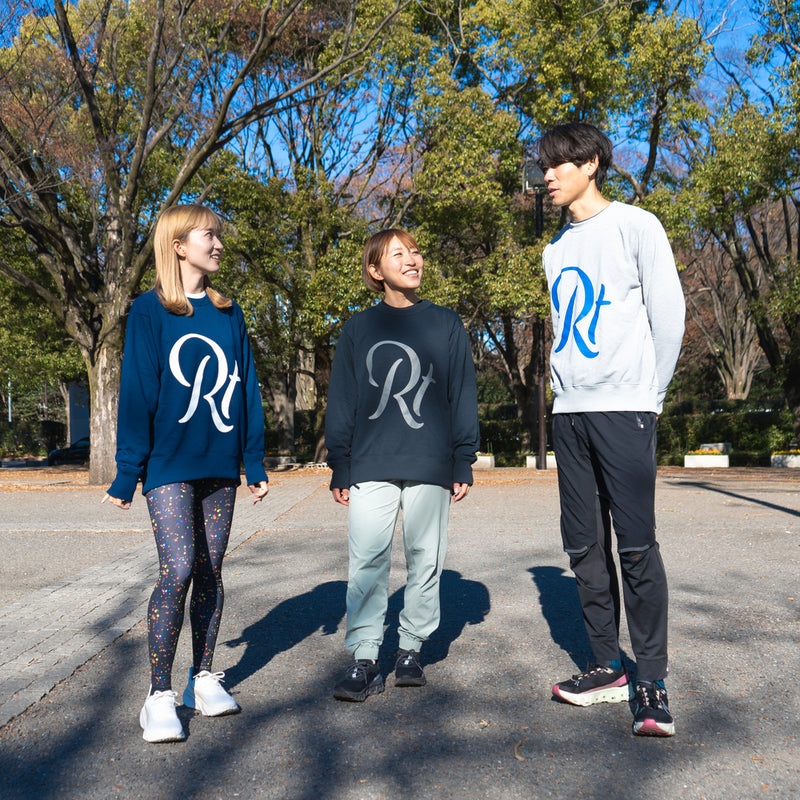 Rt logo Crewneck Sweat (Navy)