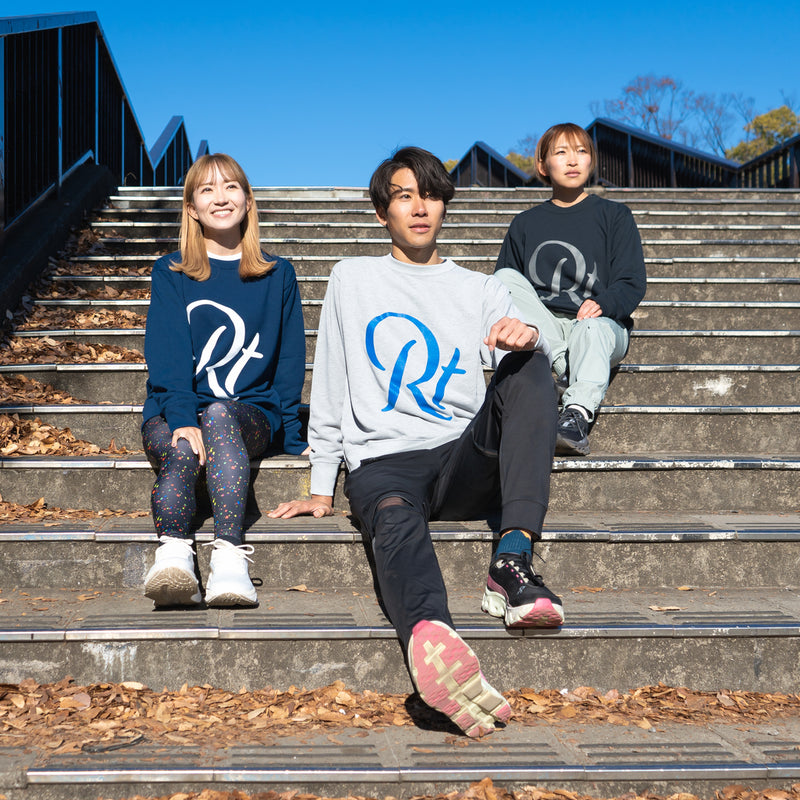 Rt logo Crewneck Sweat (Heather Gray)