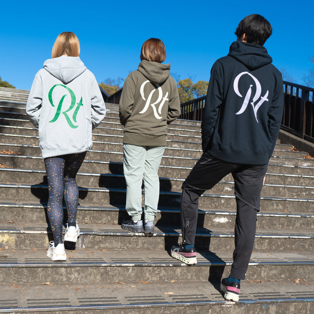 Rt Back Big Logo Hoodie (Heather Gray)