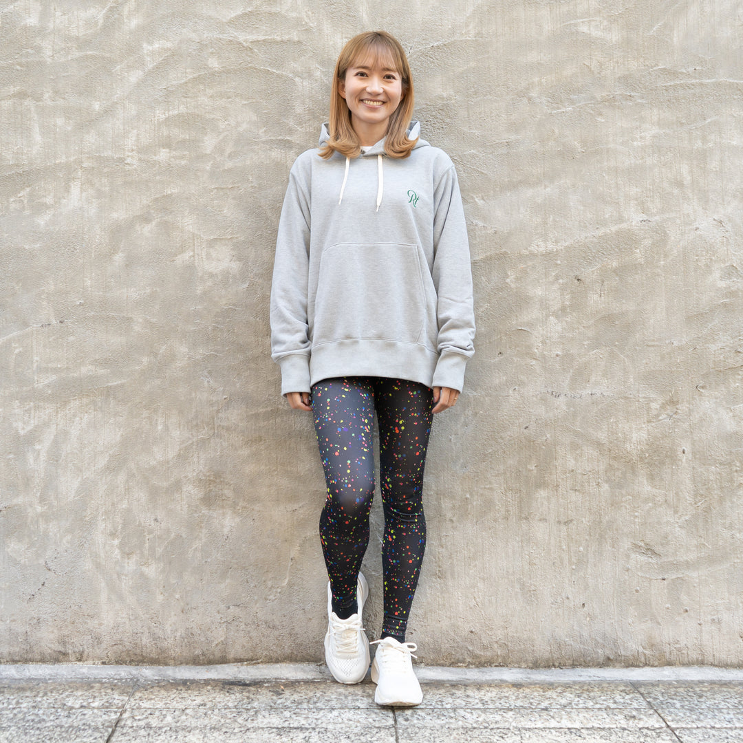 Rt Back Big Logo Hoodie (Heather Gray)