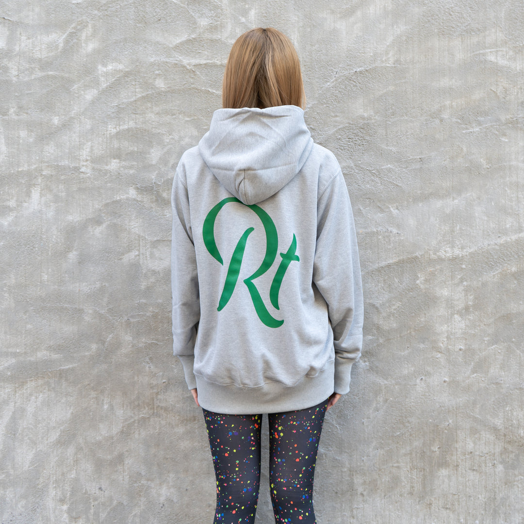 Rt Back Big Logo Hoodie (Heather Gray)