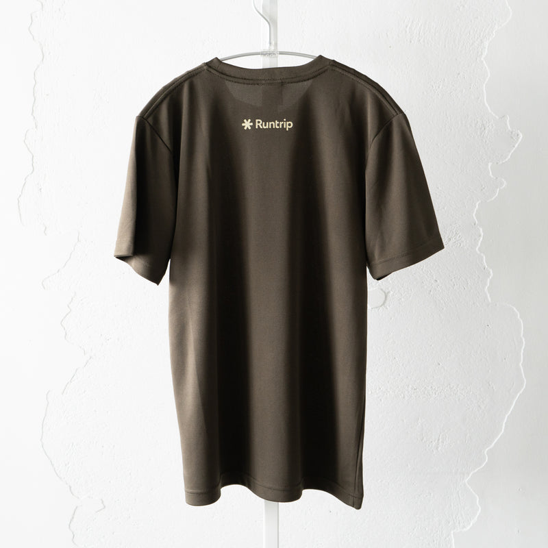 Run & Beer DRY Tee（Khaki）