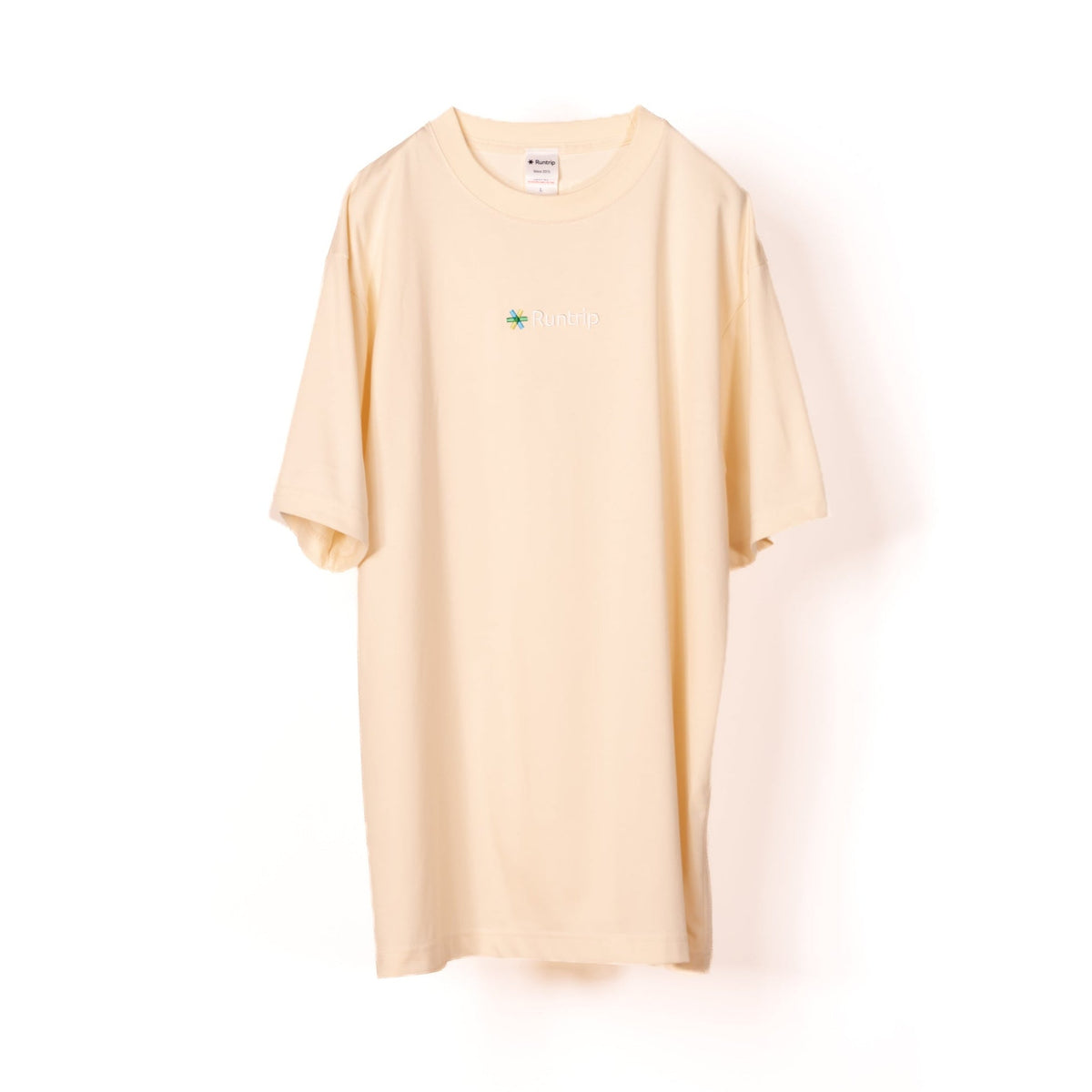 Runtrip 刺繍ロゴ ドライクールタッチ Tシャツ