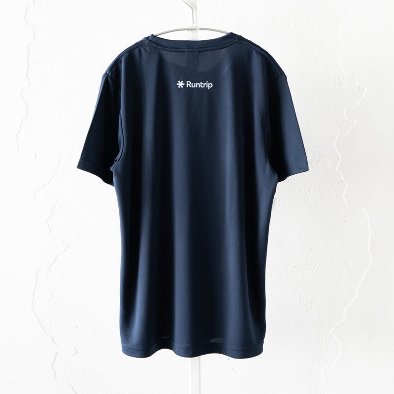 Run &amp; Beer DRY Tee (Navy)