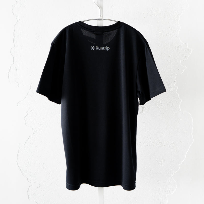 Run & Beer DRY Tee（Black）