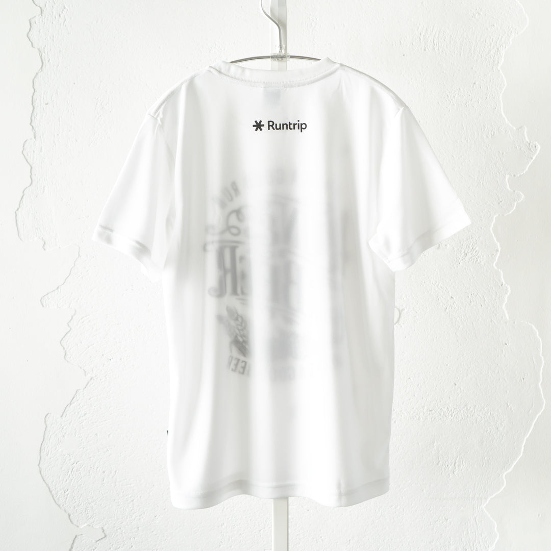 Run & Beer DRY Tee（White）