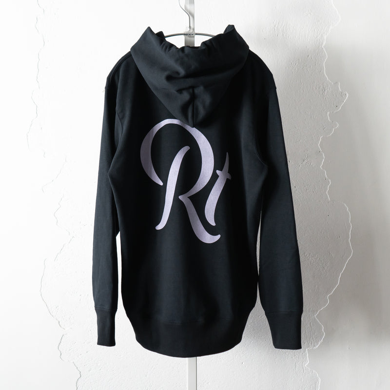 Rt Back Big Logo Hoodie (Black)