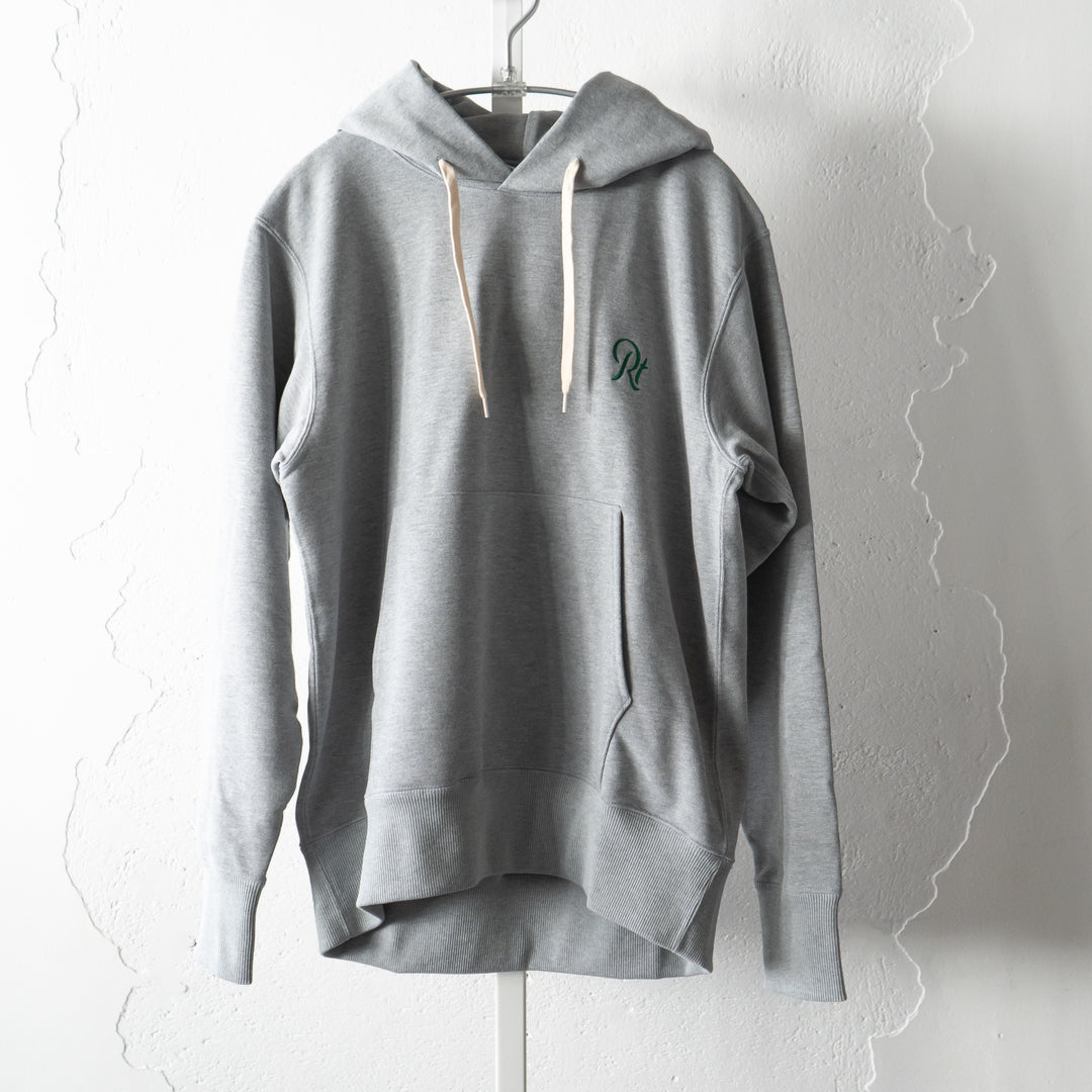 直営店舗販売 HEATHER LOGO BIG HOODIE Rt Back Big Logo Hoodie (Heather Gray) – Runtrip Store
