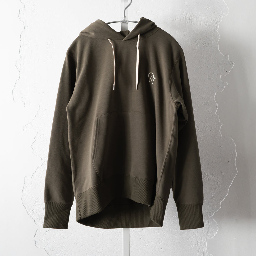 Rt Back Big Logo Hoodie (Khaki)
