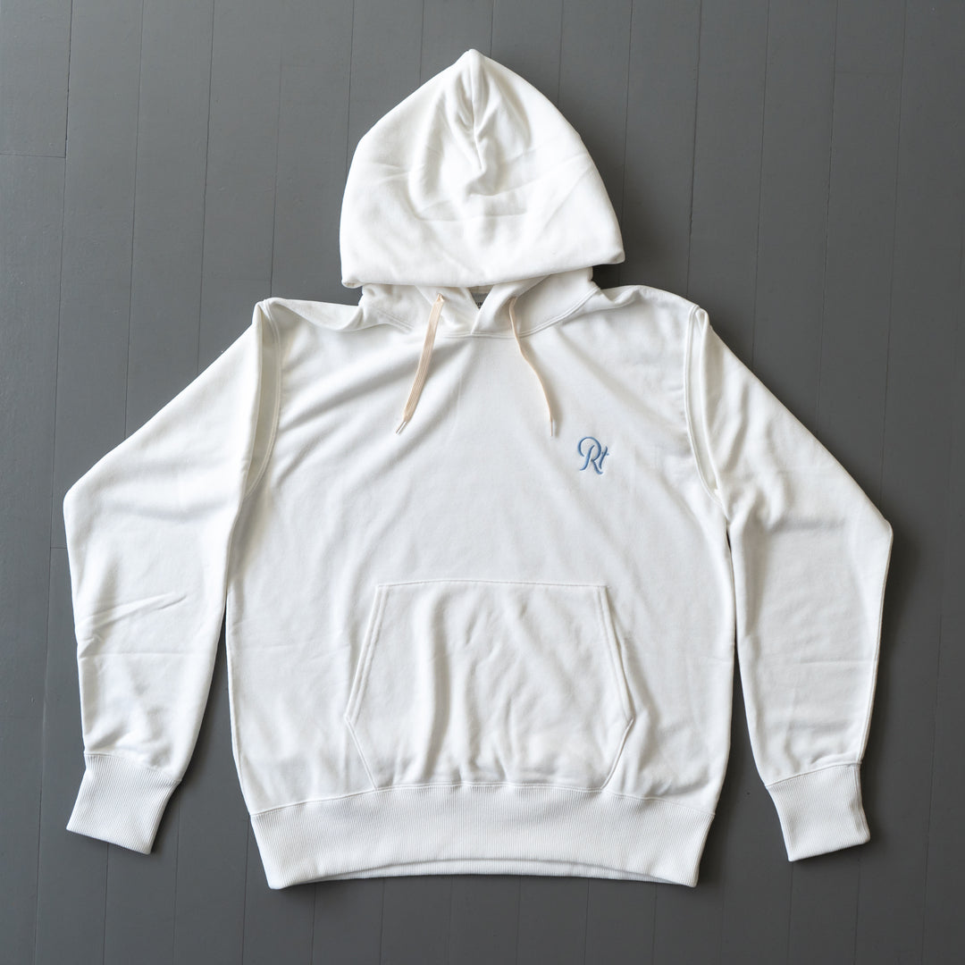 Rt Back Big Logo Hoodie (White)