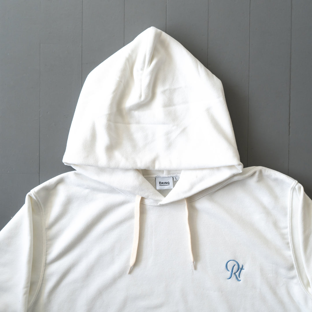 Rt Back Big Logo Hoodie (White)
