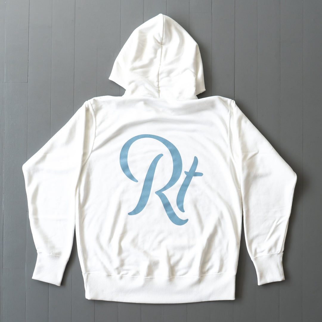 Rt Back Big Logo Hoodie (White)