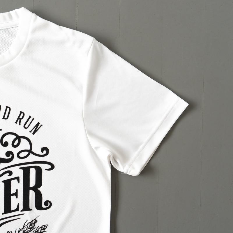 Run & Beer DRY Tee（White）