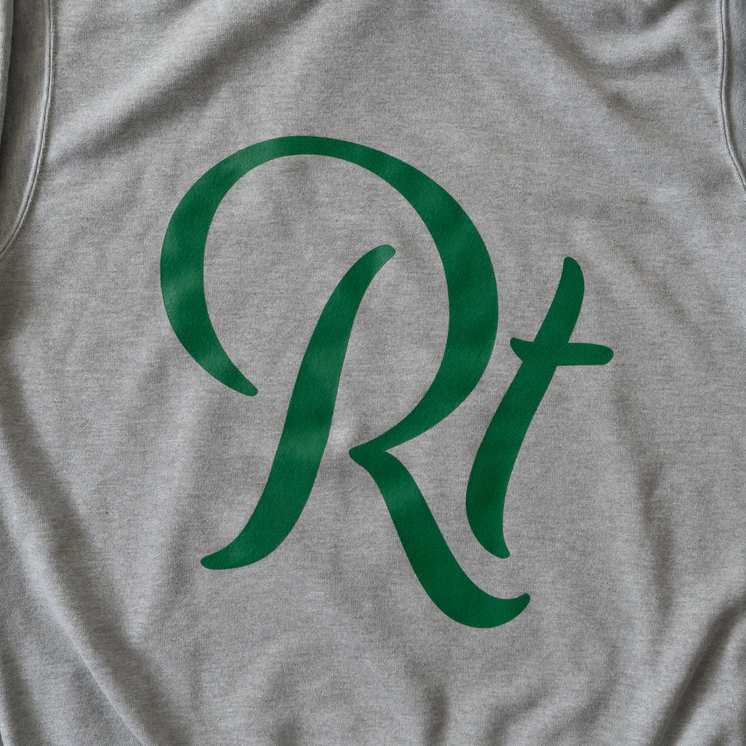 Rt Back Big Logo Hoodie (Heather Gray)