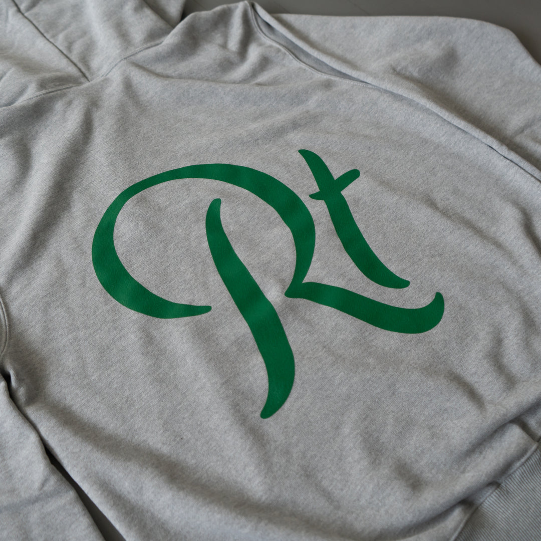 Rt Back Big Logo Hoodie (Heather Gray)