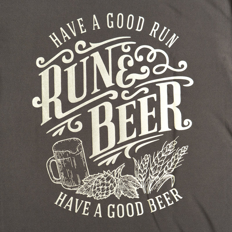 Run & Beer DRY Tee（Khaki）