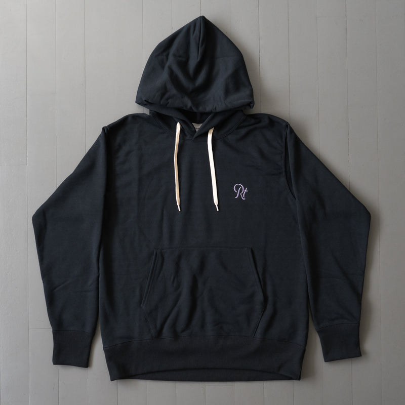 Rt Back Big Logo Hoodie (Black)