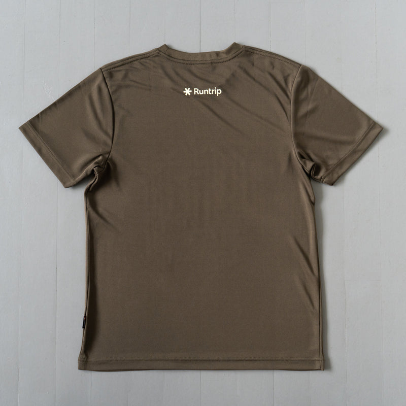 Run & Beer DRY Tee（Khaki）