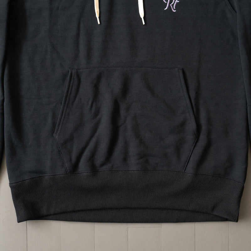 Rt Back Big Logo Hoodie (Black)