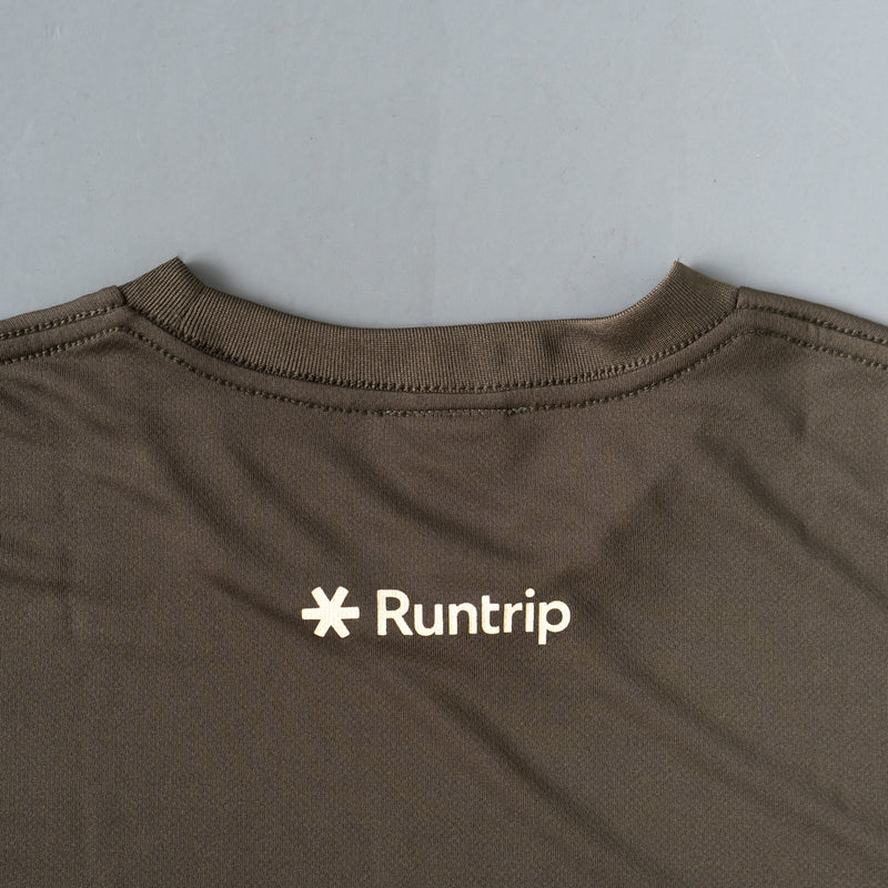 Run & Beer DRY Tee（Khaki）