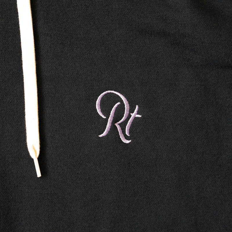 Rt Back Big Logo Hoodie (Black)