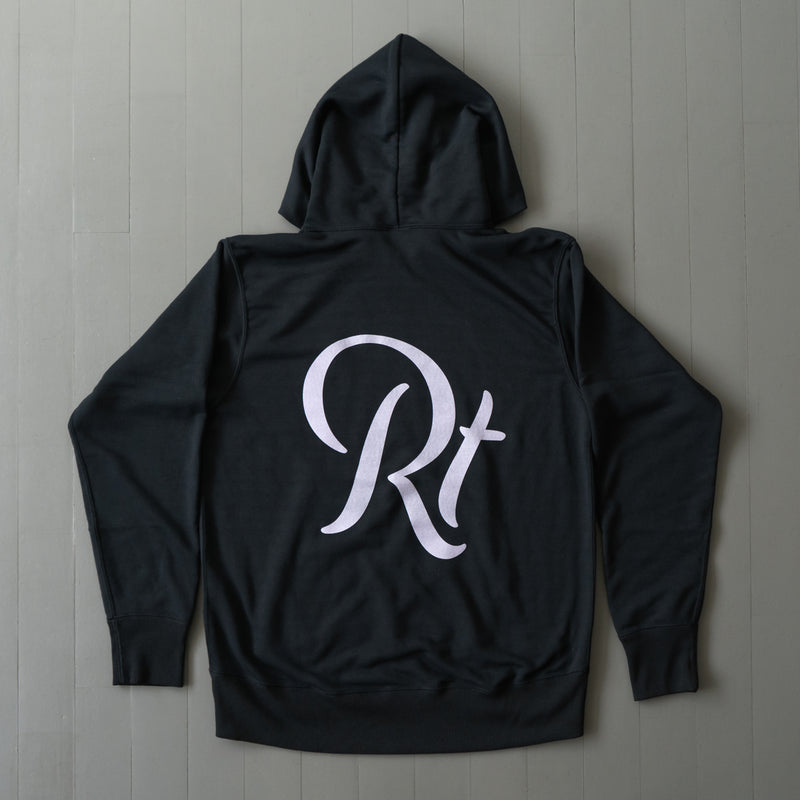 Rt Back Big Logo Hoodie (Black)