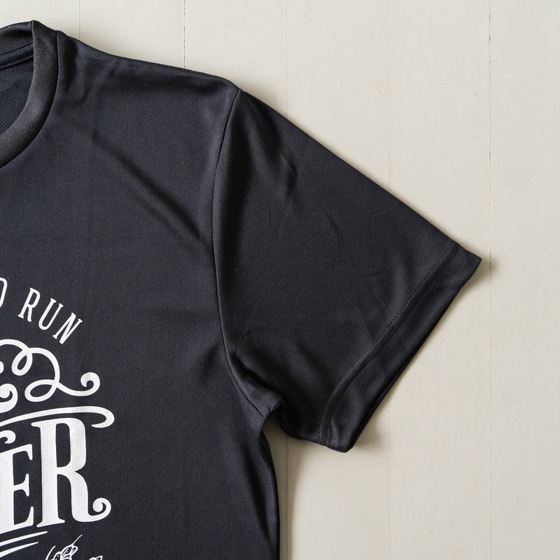 Run & Beer DRY Tee（Black）